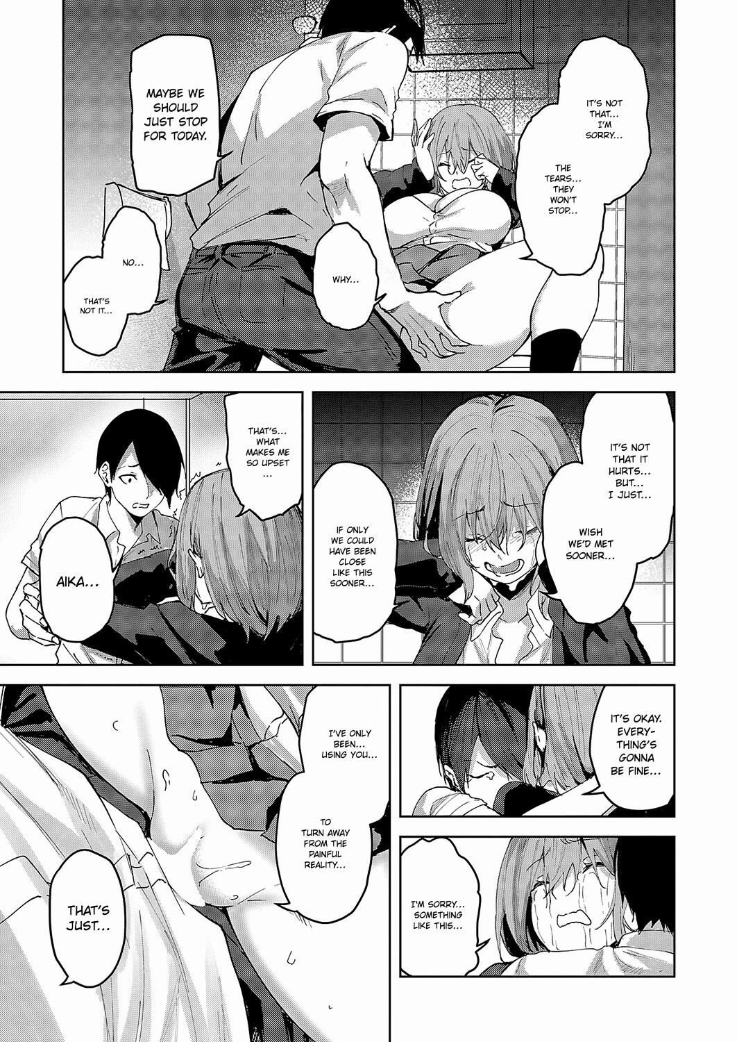 Hentai Manga Comic-Licking Each Other's Wounds-Read-19